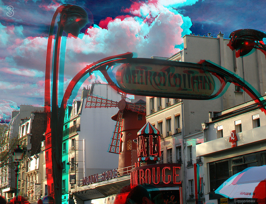 <b> En el barrio de PIGALLE  </b>  , el cl�sico 'Moulin Rouge' .
