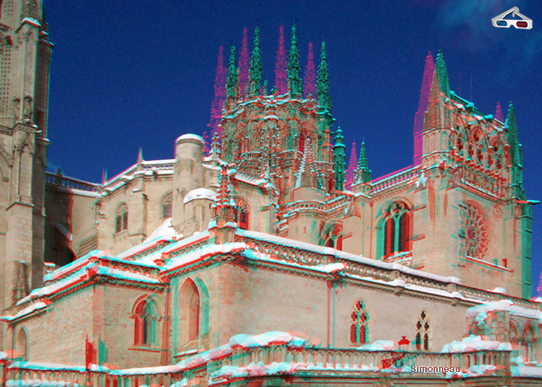  <b> Catedral de Burgos </b> Un da en que nev 